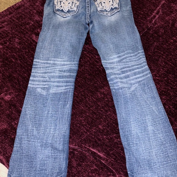 #111 True Religion Light Blue Denim Jeans - Picture 6 of 14